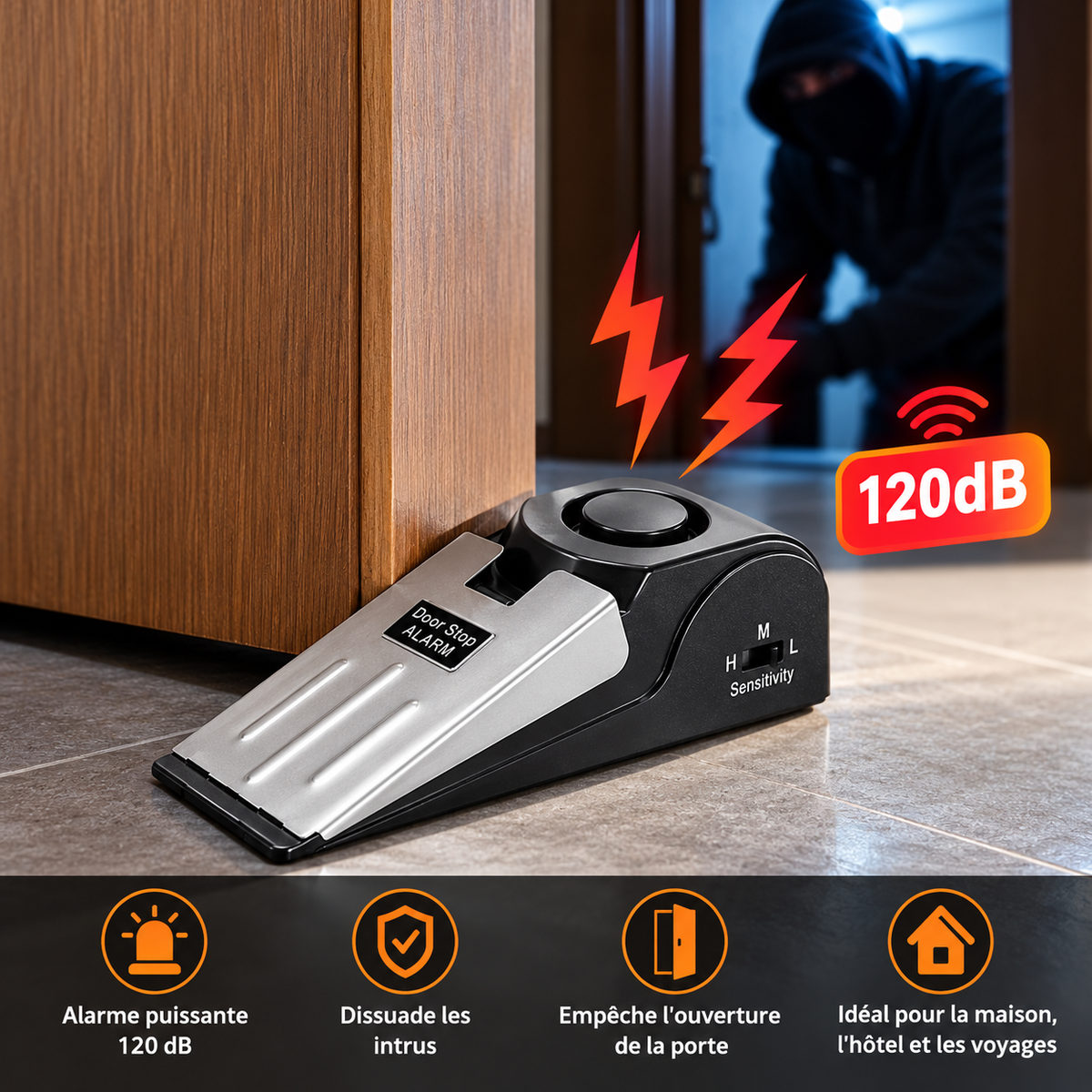 120 dB Door Alarm