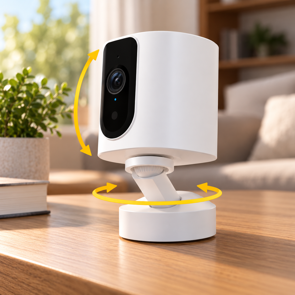 1080P HD WiFi Indoor Security Camera – Motion Detection – Two-Way Audio – Night Vision