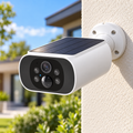 2K WiFi Outdoor Solar Security Camera – Color Night Vision – Wireless – IP66 – Motion Detection