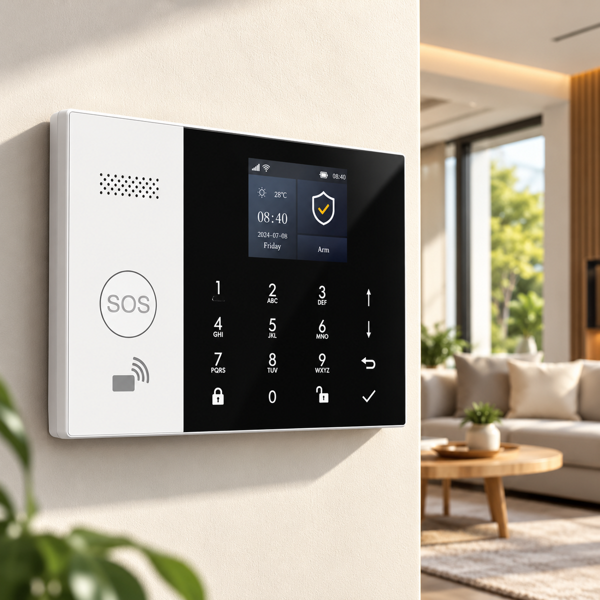 SmartProtect WiFi & GSM Alarm